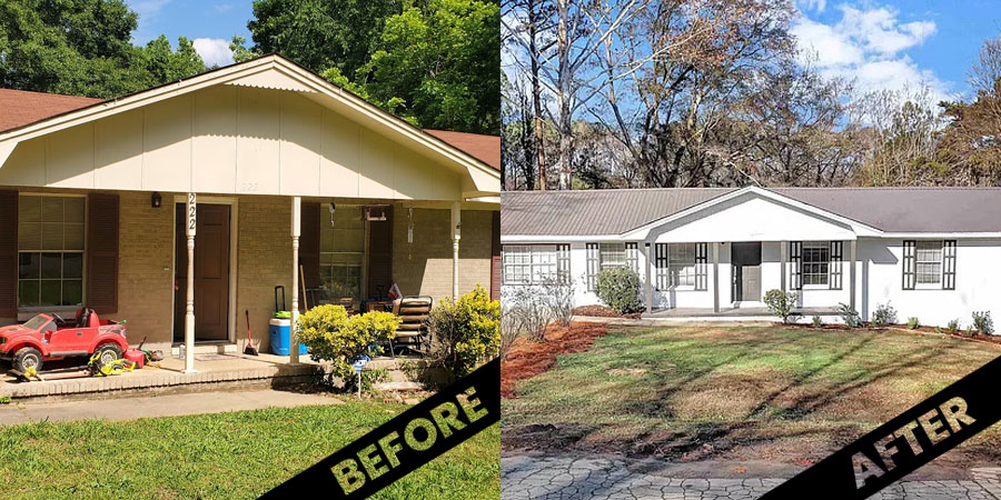 Before and After Renovation in Birmingham, AL